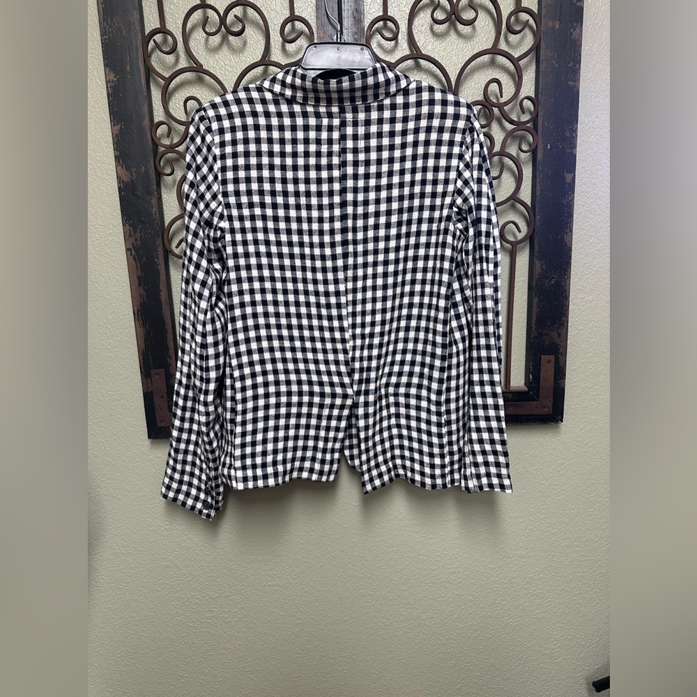 Sanctuary Johnnie houndstooth black & white blazer - Picture 4 of 7
